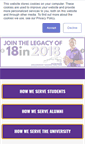 Mobile Screenshot of lsualumni.org